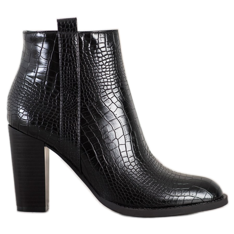 Seastar Cizme din piele ecologică negru