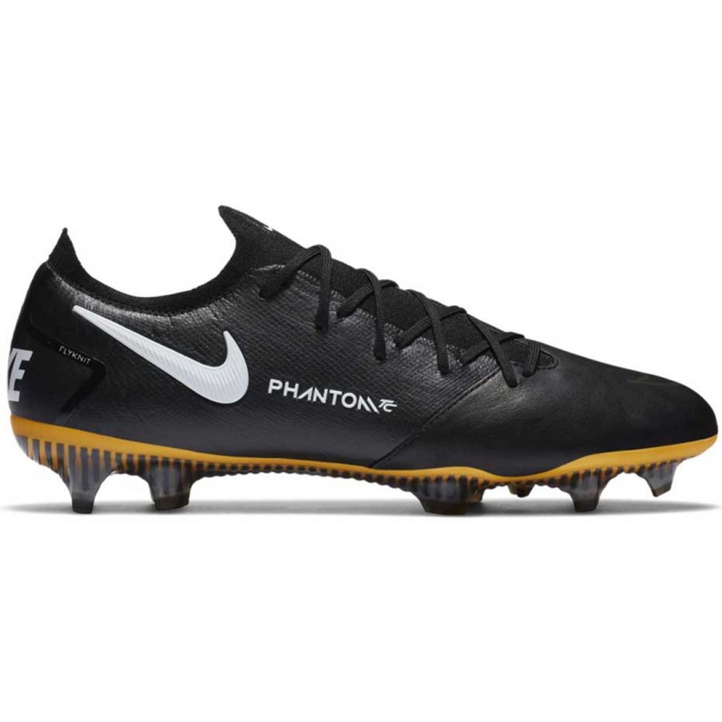 Pantofi de fotbal Nike Phantom Gt Tc Elite M Fg CK8444 017 negru negru