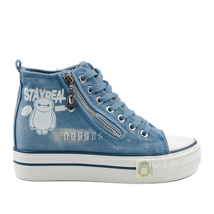 Adidași cu șiret albastru Lynnhurst