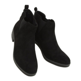 Cizme Chelsea negre pentru femei 8B978 Negre negru