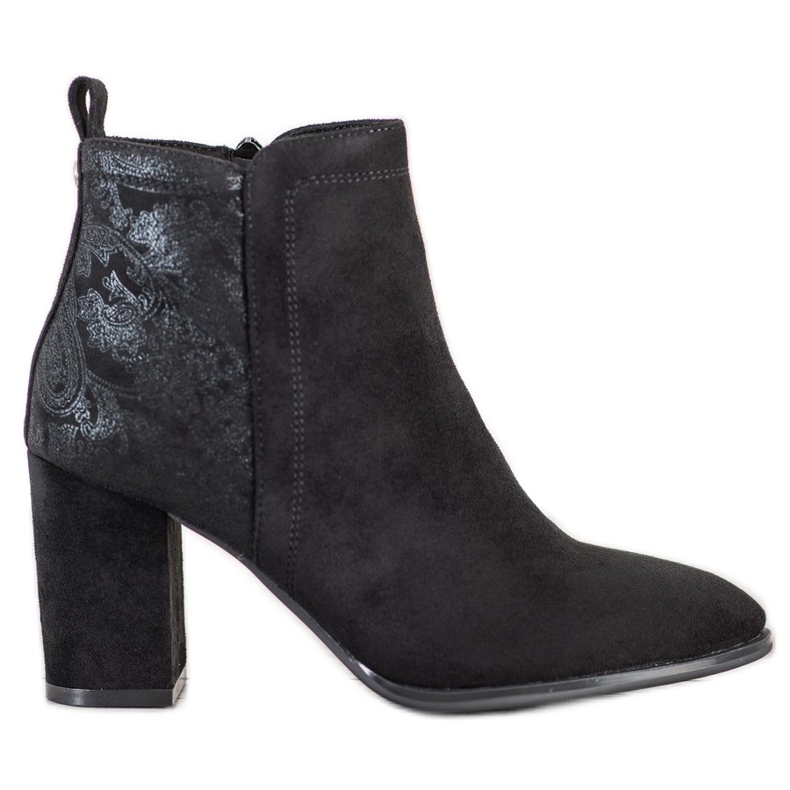 Sergio Leone Ghete din piele de căprioară negru