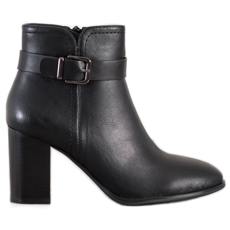 Sergio Leone Ghete clasice cu toc înalt negru Sergio Leone Ghete clasice cu toc înalt negru