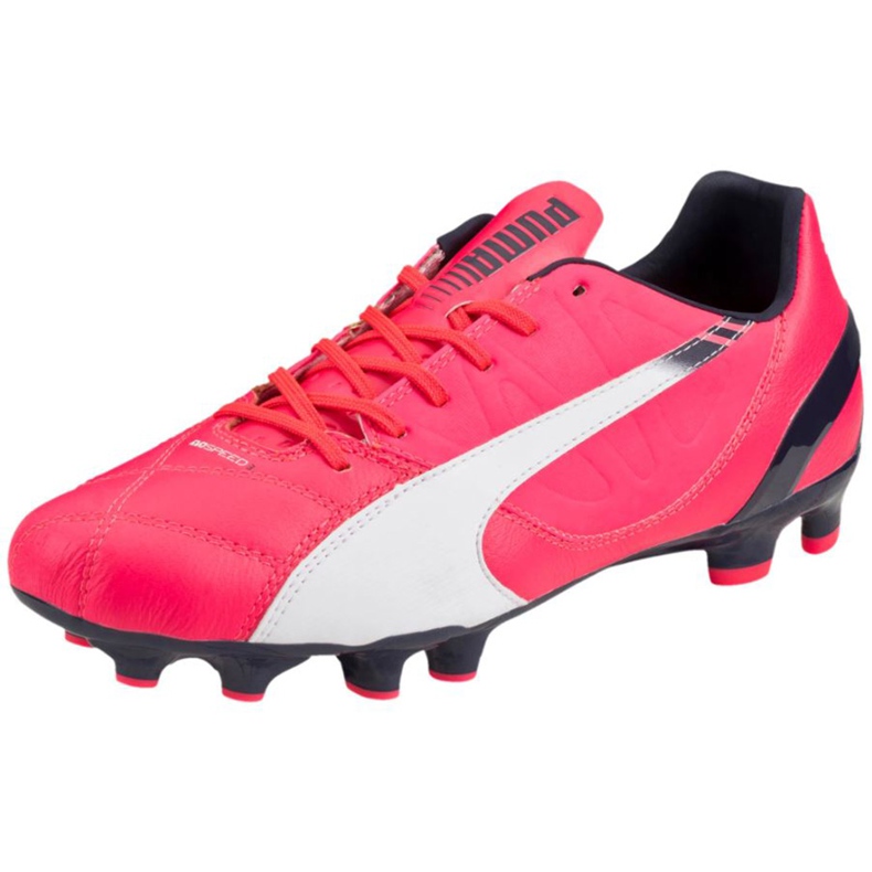 Ghete de fotbal Puma Evo Speed ​​3.3 Fg 103014 03 roz roz