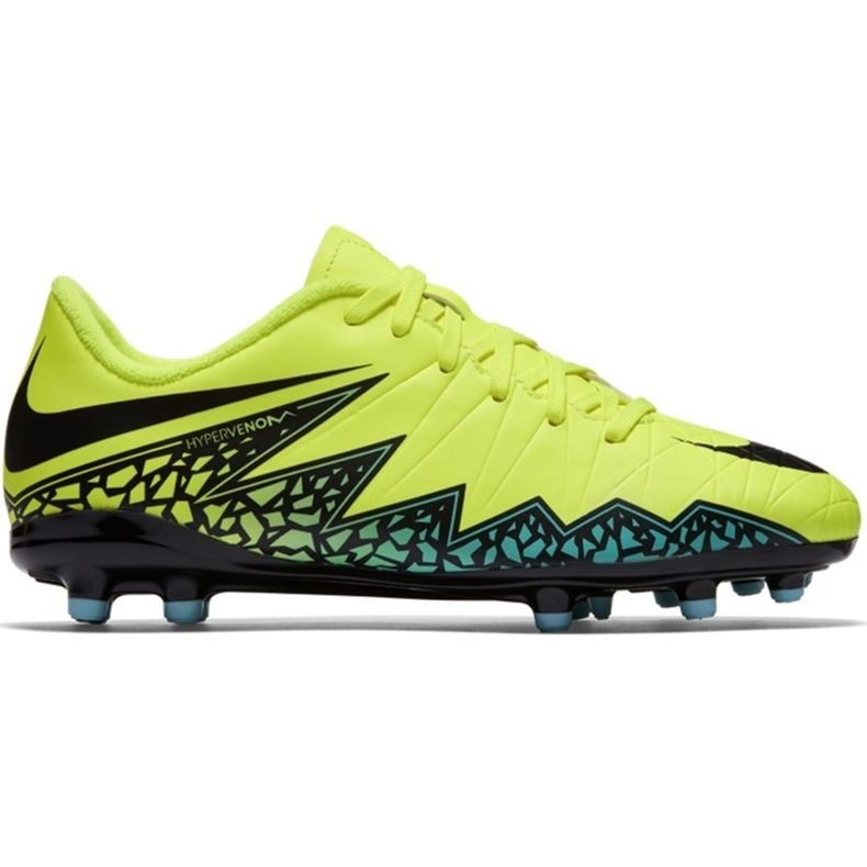 Pantofi de fotbal Nike Hypervenom Phelon Ii Fg Jr 744943 703 galben