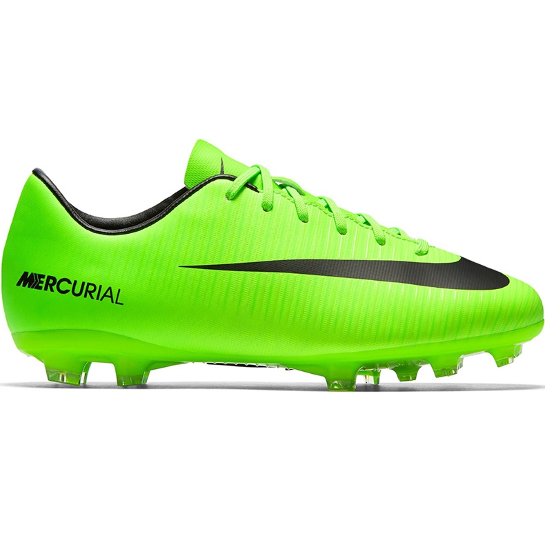 Pantofi de fotbal Nike Mercurial Victory Vi Fg Jr 831945 303 verde verde
