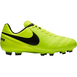 Pantofi de fotbal Nike Tiempo Legend Vi Fg Jr 819186 707 galben