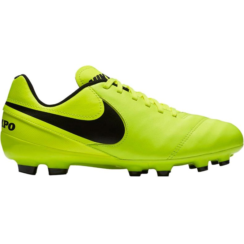 Pantofi de fotbal Nike Tiempo Legend Vi Fg Jr 819186 707 galben