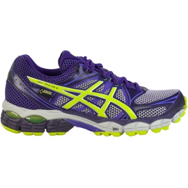 Pantofi de alergare pentru femei Asics Gel Pulse 6 Gtx T4A9N-3605 albastru marin multicolor