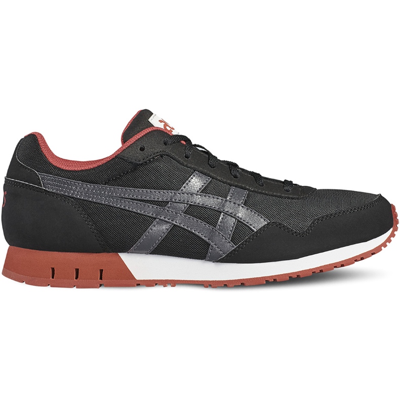 Pantofi bărbați Asics Curreo HN537-9095 negru roșu