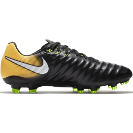Pantofi de fotbal Nike Tiempo Ligera Iv Fg Jr 897725 008 negru
