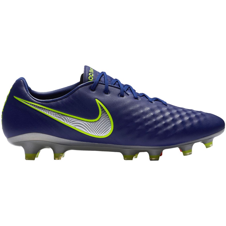 Pantofi de fotbal Nike Magista Opus Ii Fg 843813 409 albastru marin