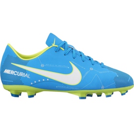 Pantof de fotbal Nike Mercurial Victory 6 Neymar Fg Jr 921488 400 albastru albastru