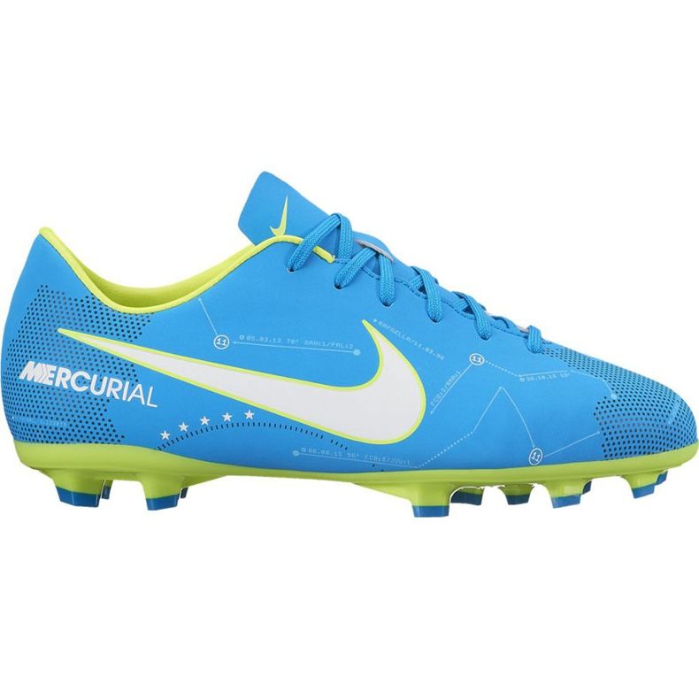 Pantof de fotbal Nike Mercurial Victory 6 Neymar Fg Jr 921488 400 albastru albastru