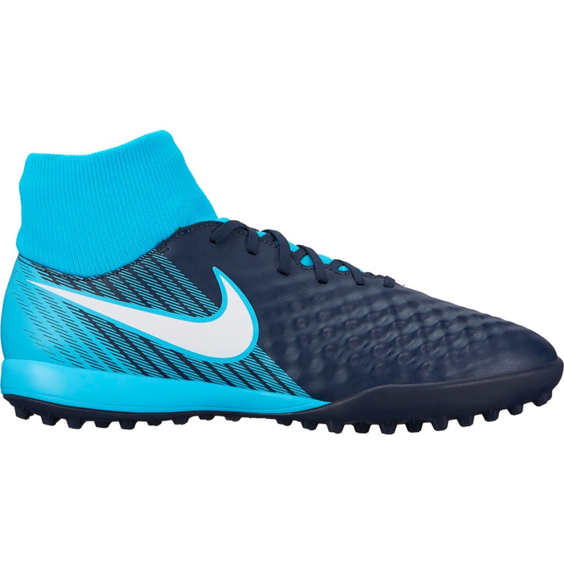 Ghete de fotbal Nike Magista X Onda Ii Df Tf 917796 414 albastru
