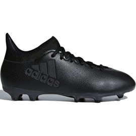 Ghete de fotbal Adidas X 17.3 Fg Jr CP8992 negru