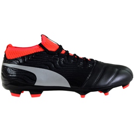 Ghete de fotbal Puma One 18.3 Fg 104538 01 multicolor negru Ghete de fotbal Puma One 18.3 Fg 104538 01 multicolor negru