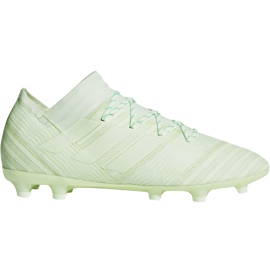 Ghete de fotbal Adidas Nemeziz 17.2 Fg CP8973 verde verde Ghete de fotbal Adidas Nemeziz 17.2 Fg CP8973 verde verde