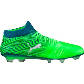 Ghete de fotbal Puma One 18.1 Fg Green Gecko 104527 06 verde