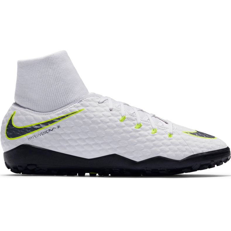 Pantof de fotbal Nike Hypervenom Phantom X 3 Academy Df Tf AH7276 107 alb