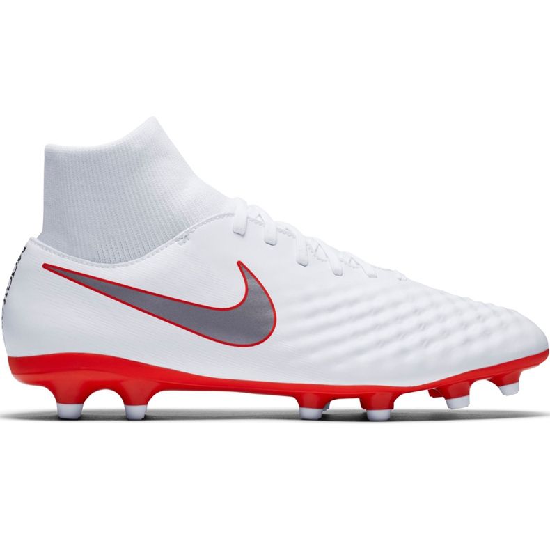 Pantof de fotbal Nike Magista Obra 2 Academy Df Fg AH7303 107 alb