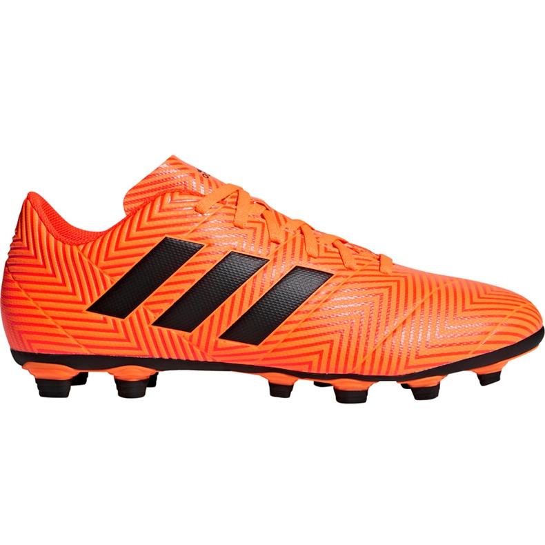Ghete de fotbal Adidas Nemeziz 18.4 FxG DA9594 multicolor portocale
