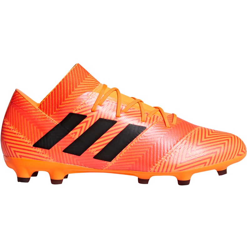 Ghete de fotbal Adidas Nemeziz 18.2 Fg DA9580 multicolor portocale