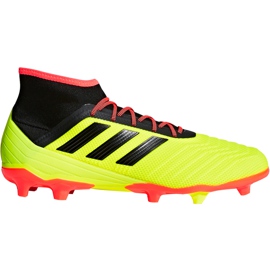 Ghete de fotbal Adidas Predator 18.2 Fg DB1997 multicolor galben