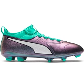 Ghete de fotbal Puma One 3 Il Lth Fg Color Shift-Bi 104928 01 multicolor multicolor