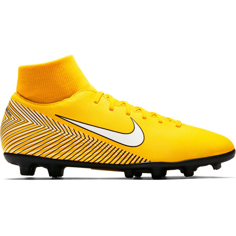 Pantofi de fotbal Nike Mercurial Superfly 6 Club Neymar Mg Jr AO2888 710 multicolor galben