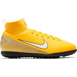 Pantofi de fotbal Nike Mercurial Superfly X 6 Club Neymar Tf Jr AO2894 710 multicolor galben