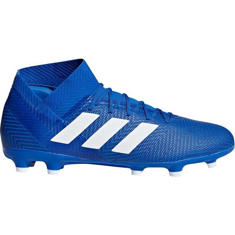 Ghete de fotbal Adidas Nemeziz 18.3 Fg DB2109 multicolor albastru