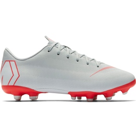 Pantofi de fotbal Nike Mercurial Vapor 12 Academy Mg Jr AH7347 060 multicolor argint