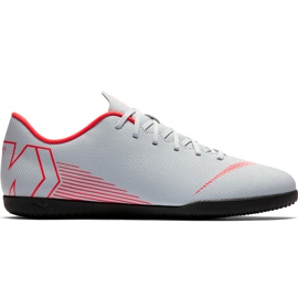 Pantofi de fotbal Nike Mercurial Vapor X 12 Club Ic Jr AH7354 060 multicolor gri