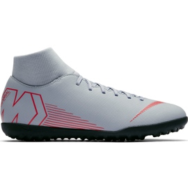 Pantofi de fotbal Nike Mercurial Superfly X 6 Club Tf AH7372 060 gri gri