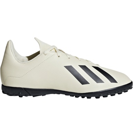 Ghete de fotbal Adidas X Tango 18.4 Tf Jr DB2436 multicolor bej