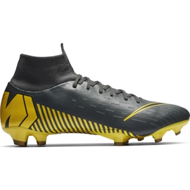 Pantofi de fotbal Nike Mercurial Superfly 6 Pro Fg AH7368 070 negru negru