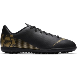 Pantofi de fotbal Nike Mercurial Vapor X 12 Club Tf Jr AH7355 077 multicolor negru