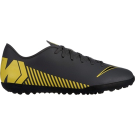 Pantofi de fotbal Nike Mercurial Vapor X 12 Club Tf AH7386 070 multicolor gri