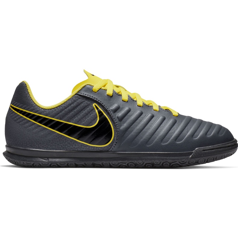 Pantofi de fotbal Nike Tiempo Legend 7 Club Ic Jr AH7260 070 negru gri