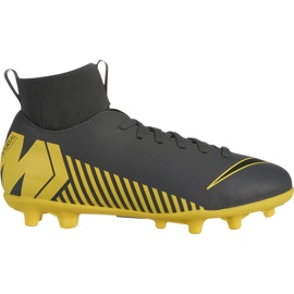 Pantofi de fotbal Nike Mercurial Superfly 6 Club Mg Jr AH7339 070 multicolor gri