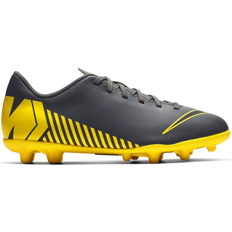 Pantofi de fotbal Nike Mercurial Vapor 12 Club Mg Jr AH7350 070 negru negru
