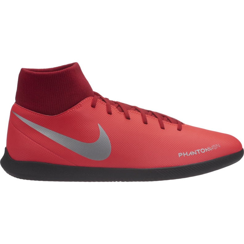Pantof de fotbal Nike Phantom Vsn Club Df Ic AO3271 600 multicolor roșu