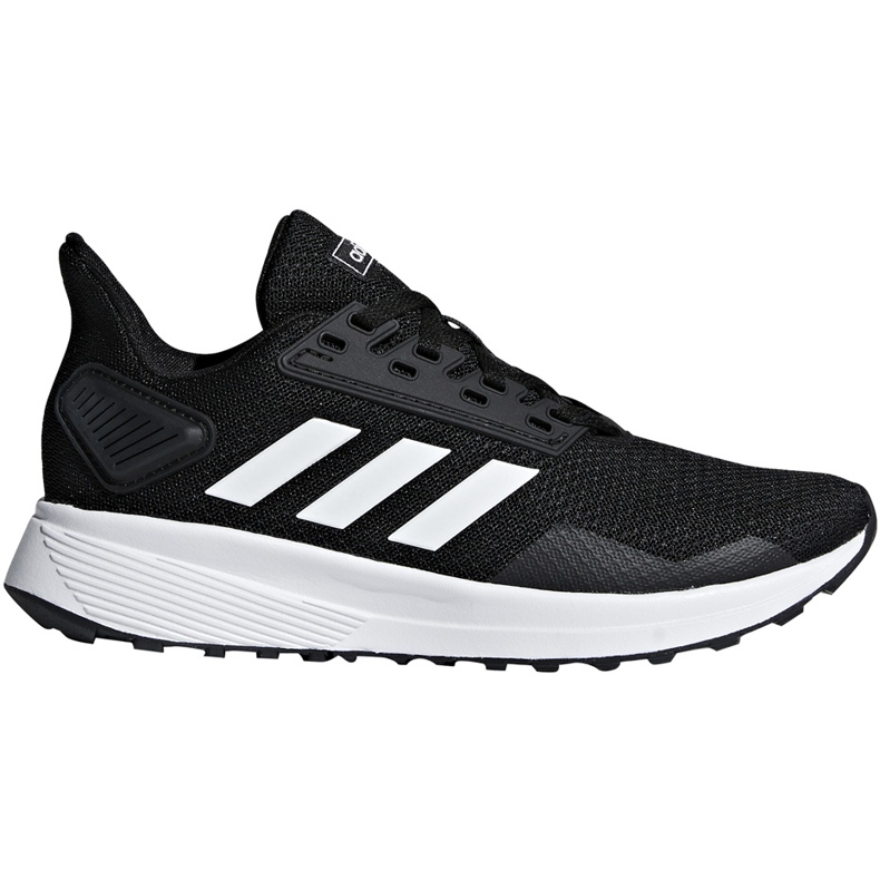 Pantofi copii Adidas Duramo 9 K negru și alb BB7061