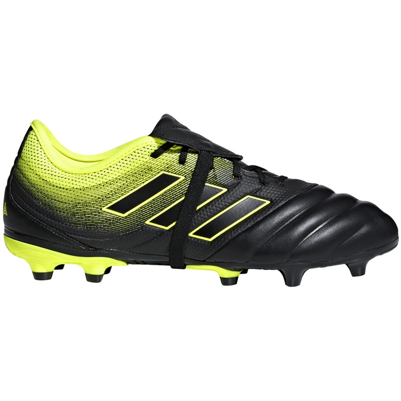 Pantofi de fotbal Adidas Copa Gloro 19.2 Fg negru galben BB8089