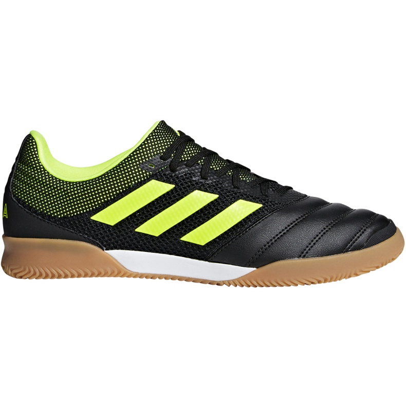 Pantofi de fotbal Adidas Copa 19.3 In Sala negru galben BB8093