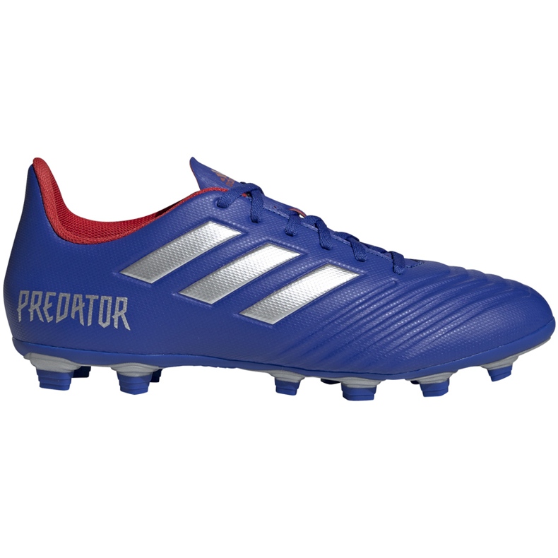 Ghete de fotbal adidas Predator 19.4 FxG albastru BB8113 multicolor