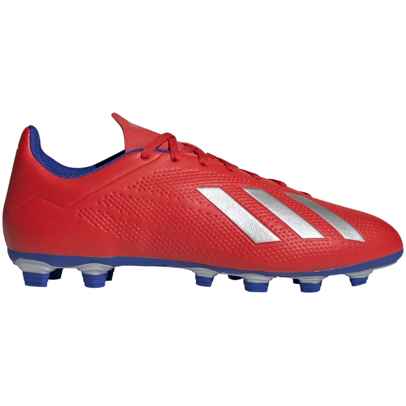 Pantofi de fotbal Adidas X 18.4 Fg roșu BB9376 multicolor