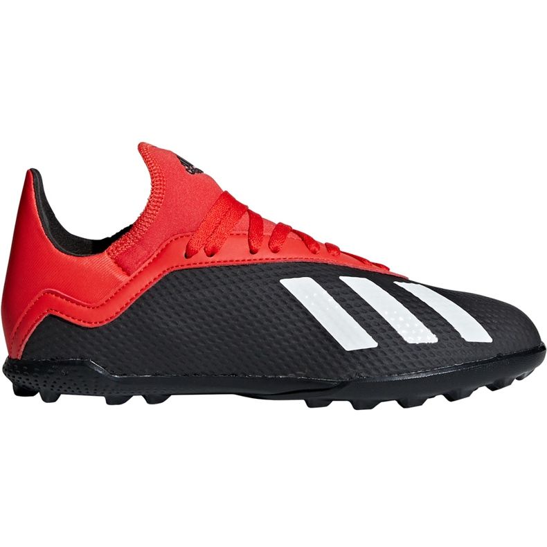 Ghete de fotbal Adidas X 18.3 Tf Jr BB9402 negru negru