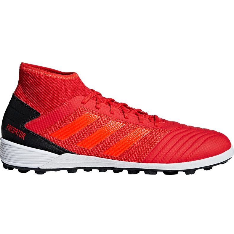 Ghete de fotbal Adidas Predator Tango 19.3 Tf D97962 roșu roșu