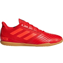 Ghete de fotbal adidas Predator 19.4 In Sala roșu D97976 multicolor roşu
